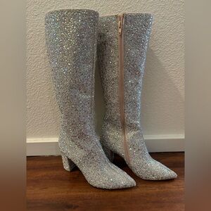 BETSEY JOHNSON Rhinestone Boots